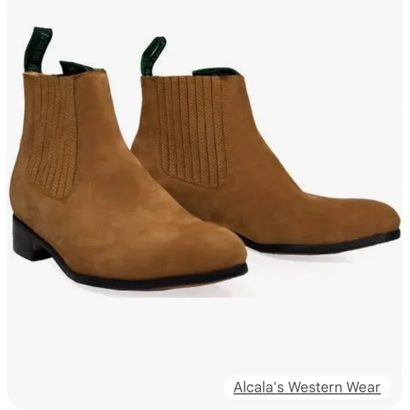 La Barca Brown Western Botín/Chelsea Boot - Picture 4 of 4